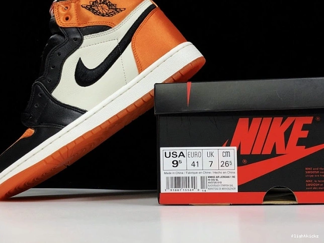 Retro Satin 1 Backboard Shattered Womens Jordan AV3725-010 Air 1027